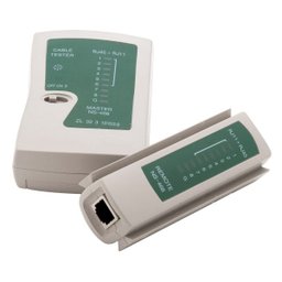 Testador Certificador Básico de Cabo Rede Lan Rj-45 Rj-11 com LED Indicador - 2