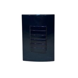 Conj Interruptor Preto 6 Teclas Slim Placa 4x2 C Paralelo - 1