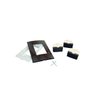 Conj Interruptor Preto 6 Teclas Slim Placa 4x2 C Paralelo - 7
