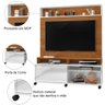Painel Home Rack Anitta Nature Branco Para TV 60 Banana Bit Mobler Painel para TV - 3