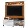 Painel Home Rack Anitta Nature Branco Para TV 60 Banana Bit Mobler Painel para TV - 2