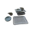 Ver imagem 1 de Jogo Japonês em Cerâmica Juta Green 8 Peças Porto Brasil