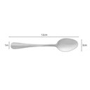 Ver imagem 3 de Jogo 6 Colheres de Chá Aço Inox Positano 12cm Lyor Talheres Mesa Posta Sobremesa