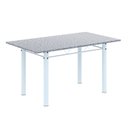 Ver imagem 4 de Conjunto Sala de Jantar com 6 Cadeiras Lívia Branco/Preto