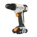 Ver imagem 2 de Furadeira e Parafusadeira à bateria 12V 3/8Pol Bivolt CDT112LD.T Dexter:Cinza/60Hz/12V