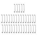 Ver imagem 1 de Alça de Apoio 80cm Barra Inox Acessibilidade Kit 34 Unidades Idoso Deficiente Gestante Cadeirante Co