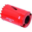 Ver imagem 3 de Serra Copo Bimetal 33mm 1.5-16 390526 Alta Precisao para Cortes em Metais e Madeira Worker