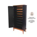 Ver imagem 4 de Adega de Vinho 2 Portas e Pés Luiz Xv 2073 Florença - Preto