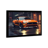 Quadro Mustang Orange -- BR ARTES - 1