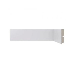 Rodapé de Poliestireno 5cm Santa Luzia Moderna 473 Branco 50mm x 16mm x 2400mm