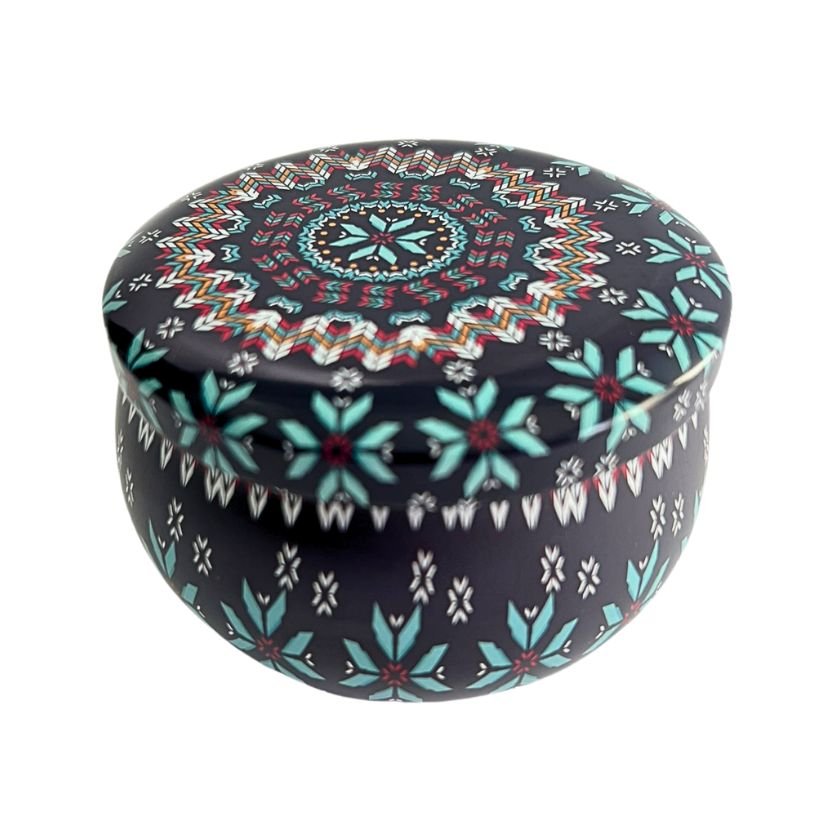 Vela Perfumada Lata Floral Du Chapéu - 1