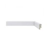 Rodapé de Poliestireno 3cm Santa Luzia Moderna 466 Branco 30mm x 16mm x 2400mm - 1