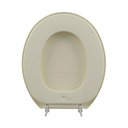 Ver imagem 5 de Assento Sanitário Plástico Astra Taj-as Slim Almofadado Bege