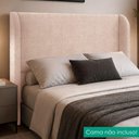 Ver imagem 2 de Cabeceira Casal 140 cm com Frame Imperial Linho Rose Impo