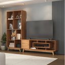 Ver imagem 1 de Estante Home para Tv até 65 Polegadas com 1 Porta Prime Yescasa