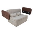Ver imagem 4 de Sofá Cama 2 Lugares Casal 1,30 Mts Pompeia Sissy Matrix
