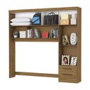 Ver imagem 4 de Guarda Roupa Modulado Paris 4 Portas 2 Gavetas Cinamomo-Off White MDP Carioca Móveis