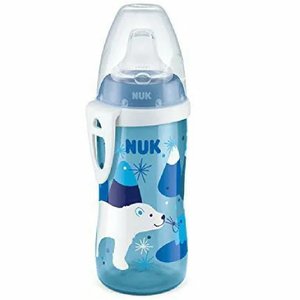 Copo de Treinamento 300ml Anti-Vazamento Azul Active Cup - Nuk