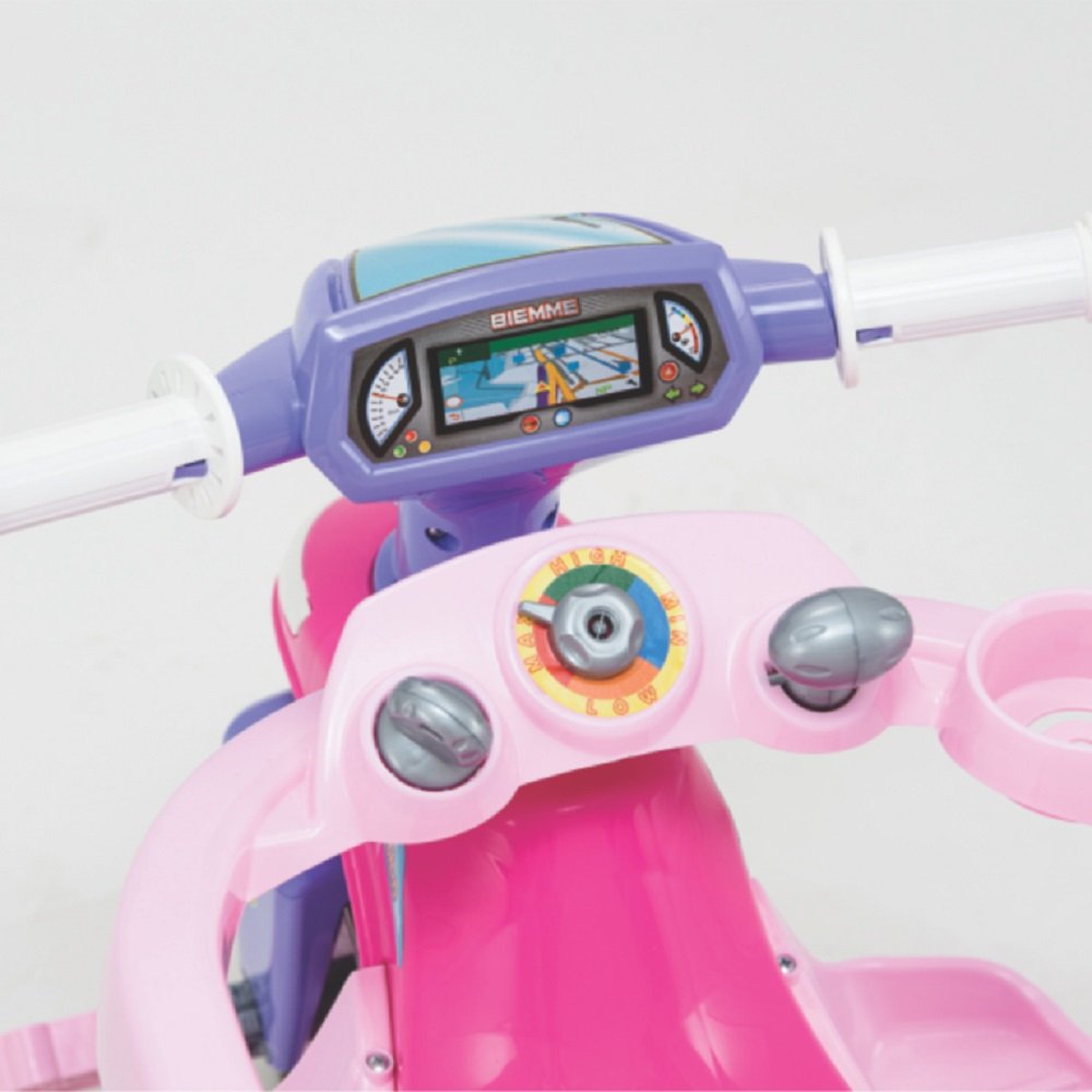 Triciclo Infantil Biemme Baby Trike Evolution Rosa - 2