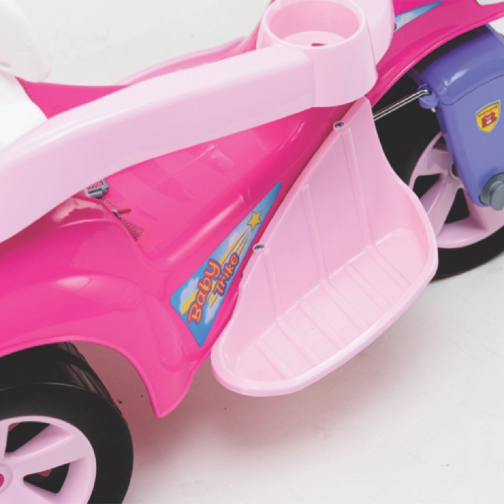Triciclo Infantil Biemme Baby Trike Evolution Rosa - 4