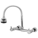 Ver imagem 1 de Misturador Romar Cozinha Parede Bica Móvel Flex Easy 5259368 Cromado