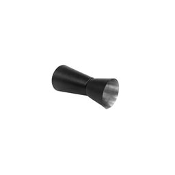 Dosador Copo Duplo Preto Aço Inox Drink Bartender 25 e 50ml - 3