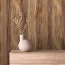 Ver imagem 2 de Papel de Parede Adesivo Vinílico Imitação Madeira Rústica Lavável para Quartos, Salas e Escritórios