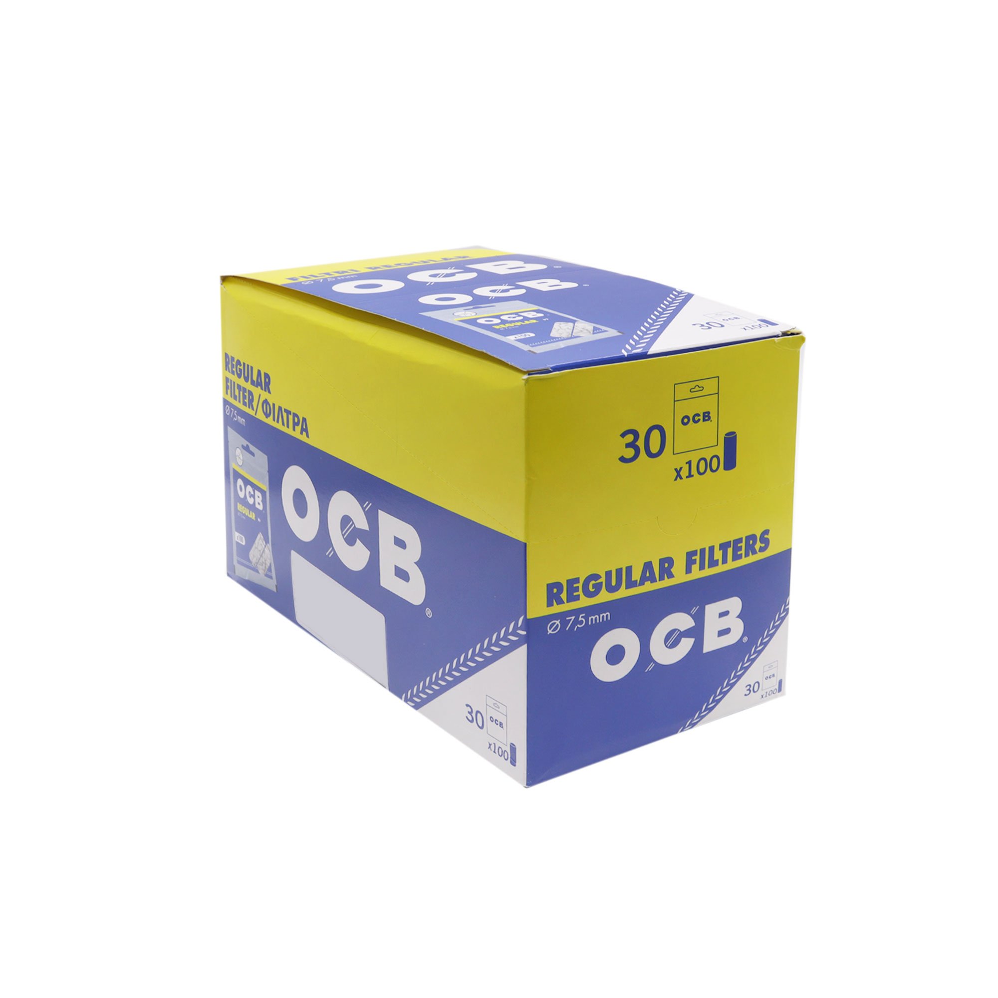 Filtro Ocb Regular Filters 7,5mm com 100 Filtros - 3