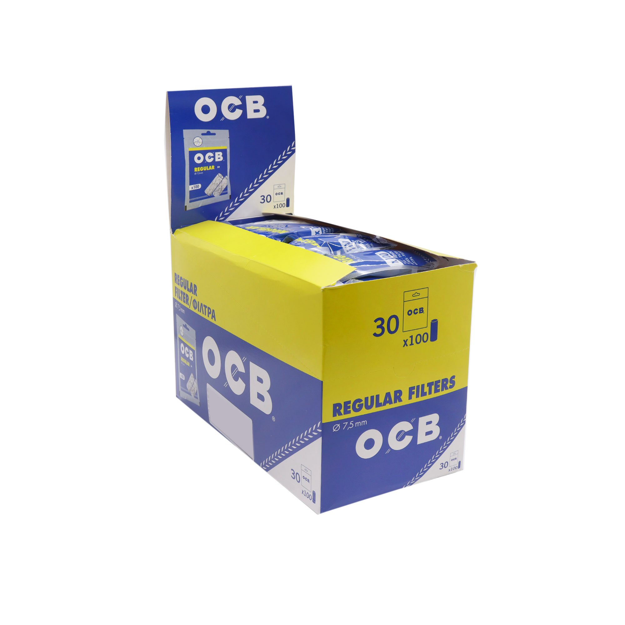 Filtro Ocb Regular Filters 7,5mm com 100 Filtros - 2