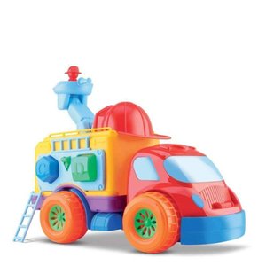 Carrinho Diver For Baby Bombeiro 8028 Divertoys