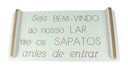 Ver imagem 4 de Sapateira Banco de Chão para Entrada de Casa Apenas Encaixe com Escrita no Tampo Desmontável 4A6 Par