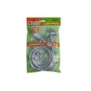 Ver imagem 2 de Ducha Higiênica Cromada C40 Acionamento 1/4 De Volta Civitt