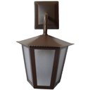 Ver imagem 1 de Arandela Colonial Marrom 20W Sextavada L-1-B Ideal