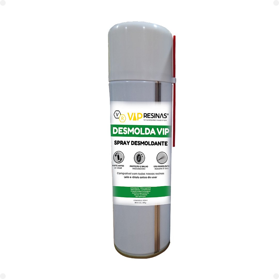 Desmoldante Spray P/ Resina Epóxi Molde Forma Silicone 200g