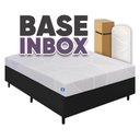 Ver imagem 2 de Cama Box Queen Desmontável Preta + Colchão Umaflex Fit Firm D33 17cm Altura - Orthocamas