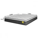 Ver imagem 2 de Colchão King 193x203x32 Supreme Firm Mola Ensacada Cinza Apolospuma