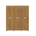 Ver imagem 2 de Guarda Roupas Noronha 6 Portas 100% Mdf - Vila Rica:nature