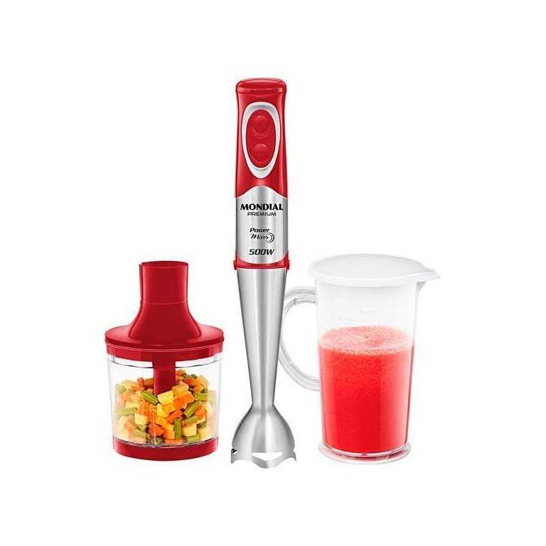 Mixer Mondial Power Mixer Red Premium M-10 220V - Vermelho