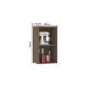 Ver imagem 4 de Armário Aéreo de Cozinha 40cm 1 Porta Aspen Luciane Móveis Vanilla/beige
