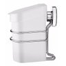 Suporte Cromado Com Lixeira 2,5l Ventosa Pia Parede Cozinha - 1