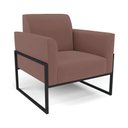 Ver imagem 4 de Sofá Namoradeira com Poltrona Base Industrial Alta Preto Marisa Veludo D03 - D’Rossi Rose