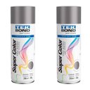 Ver imagem 1 de Kit 2 Tinta Aerossol Grafite Uso Geral 350 Ml/250g