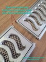 Ver imagem 6 de Ralo Pluvial 10x100 com Suporte e Tela Anti Insetos - Escovado(2 Ralos de 50cm)- Znubi Grelhas & Cia
