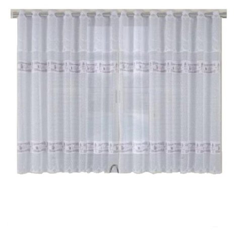 Cortina De Renda Cozinha 2,20 X 1,20 e 0,30m Coffee