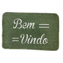 Ver imagem 1 de Capacho Estampado 40x60 100% Propileno - Verde