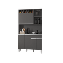 Ver imagem 2 de Kit Alice 1,30 Cinza - Vrk Comercio On-Line