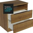 Ver imagem 5 de Mesa de Cabeceira Madesa 3227 com 2 Gavetas