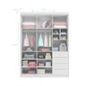 Guarda Roupa Infantil Pérola com 3 Portas - Branco - 4