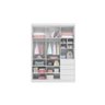 Guarda Roupa Infantil Pérola com 3 Portas - Branco - 6