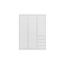 Ver imagem 5 de Guarda Roupa Infantil Pérola com 3 Portas - Branco